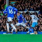 Palace e Everton fizeram um jogo equilibrado. Foto: Reprodução/X