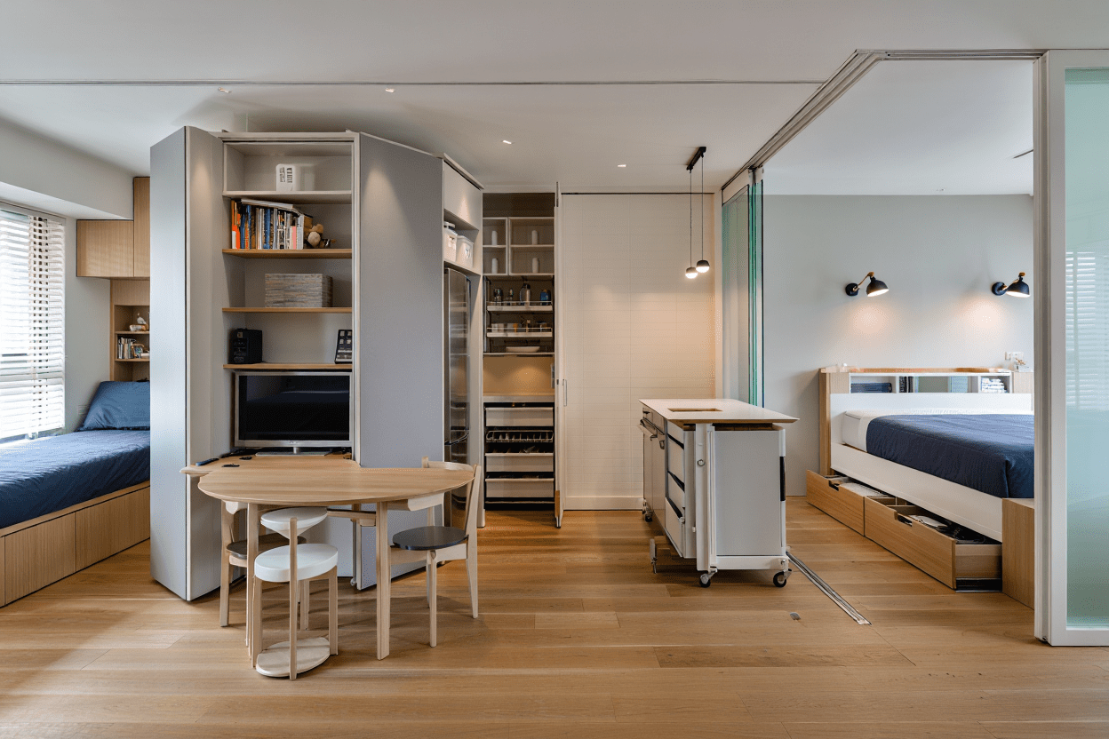 Maximizar Espaços: Como Escolher Móveis Multifuncionais para Apartamentos Pequenos