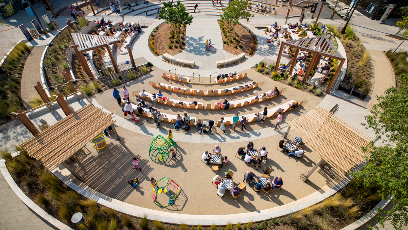 Como Espaços Públicos Bem-Projetados Transformam Comunidades