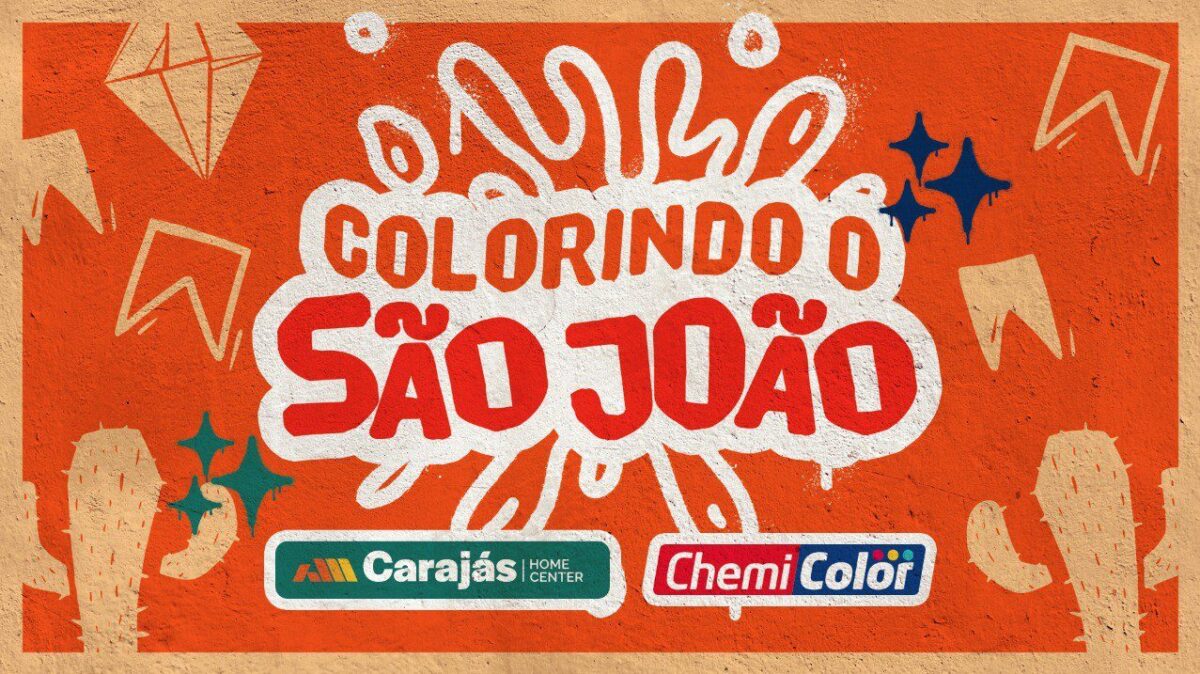 Arte urbana colore o São João: grafiteiros exaltam cultura nordestina em campanha da Carajás