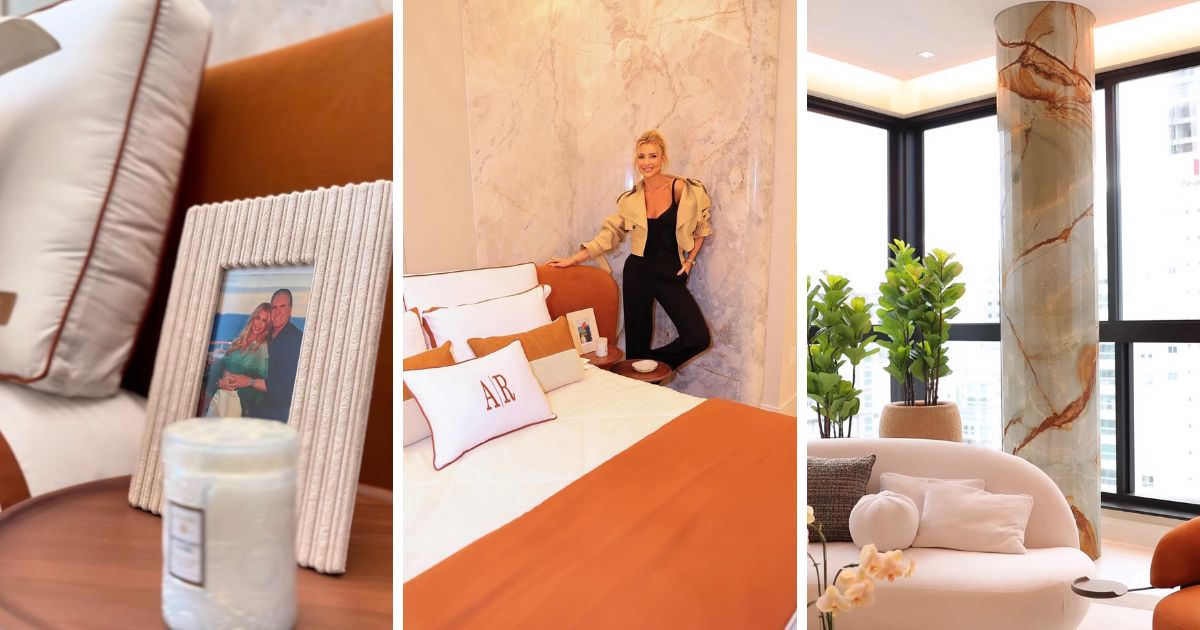 Família Justus: Ana Paula Siebert mostra detalhes luxuosos de novo lar