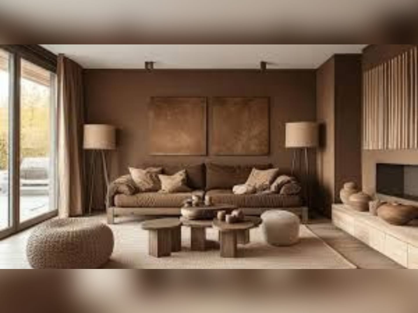 Mocha Mousse: o marrom invade o universo do design com autenticidade e aconchego para interiores