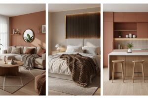Paleta de Cores Terrosas: o guia definitivo para usar tons de areia e terracota em cada cômodo