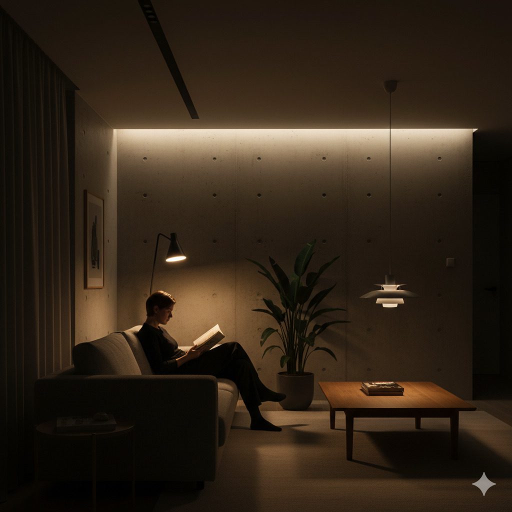 A cor da luz e o humor: como a iluminação afeta seu bem-estar