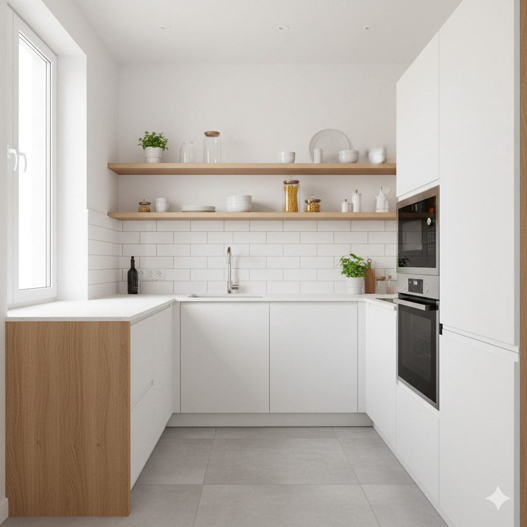 Otimização de Espaço: 8 dicas essenciais para cozinha pequena e funcional