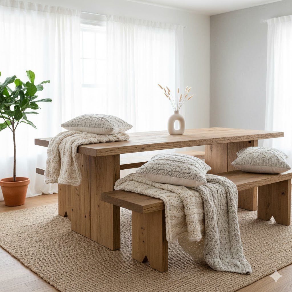 Escandinavo e Rústico: a combinação perfeita com o poder das cores neutras