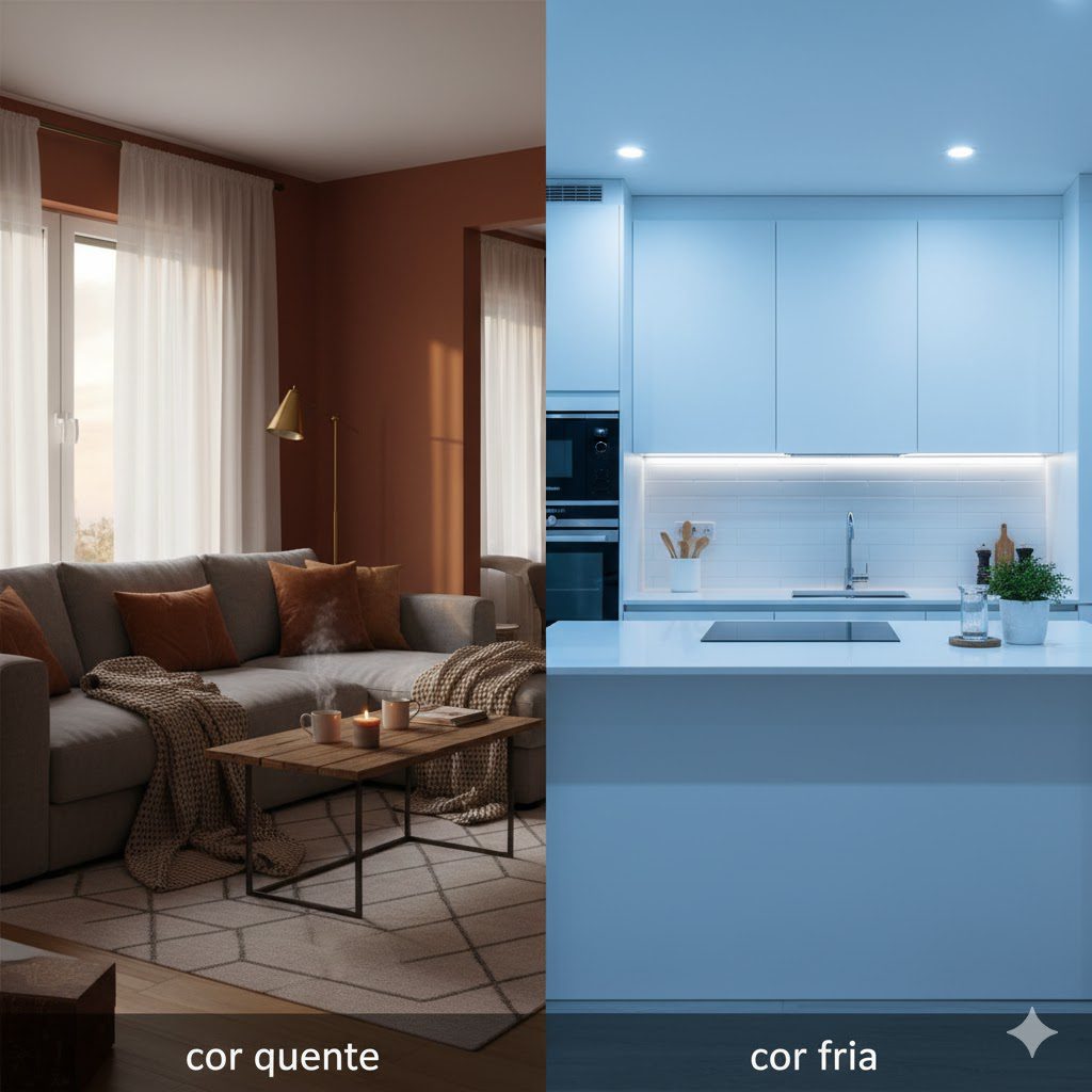 Guia Prático: temperatura de cor ideal para cada cômodo da casa