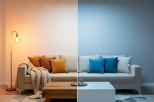 Cor da Luz e Humor: O impacto da iluminação no seu bem-estar e produtividade