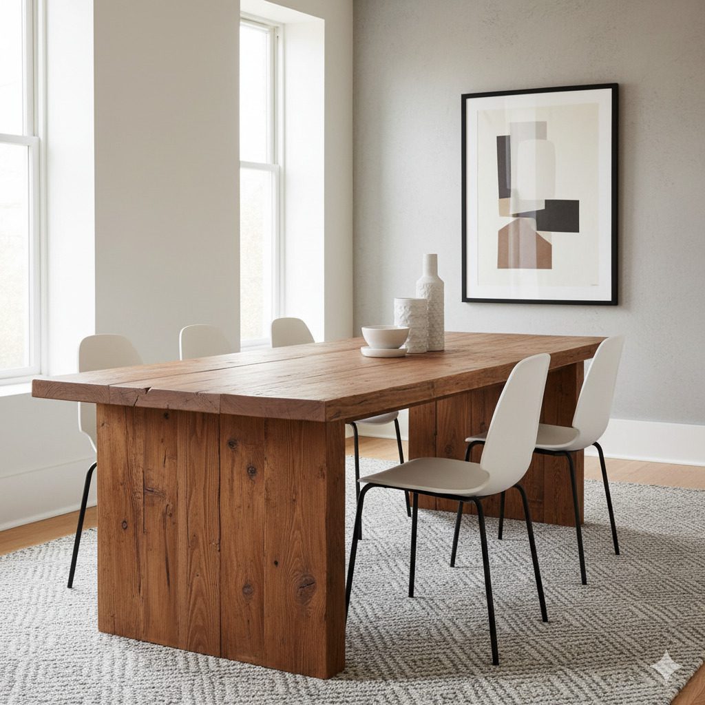 Móveis Rústicos e Modernos: 7 dicas para unir madeira artesanal e design clean