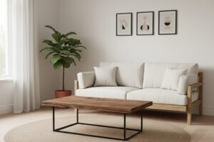 Móveis rústicos em apartamentos pequenos: guia de medidas e proporções ideais