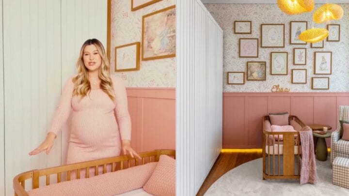 Quarto de Elisa: Nina Secrets aposta no estilo Cottagecore com rosa e verde