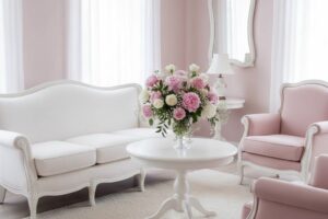 Estilo Romântico: como usar cores pastel e elementos florais para criar ambiente de aconchego suave