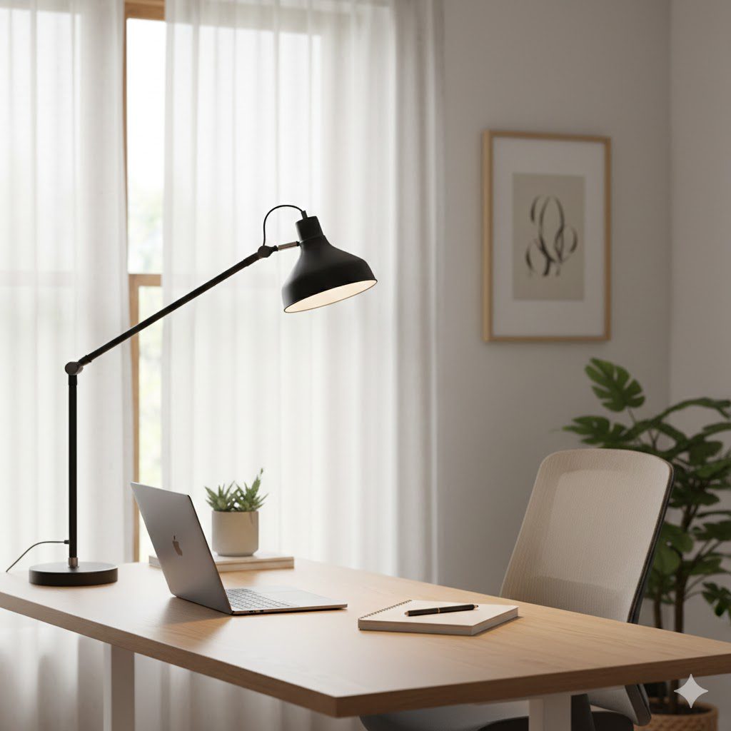 Luz Neutra no Home Office: o segredo da iluminação ideal para maximizar o foco e a produtividade