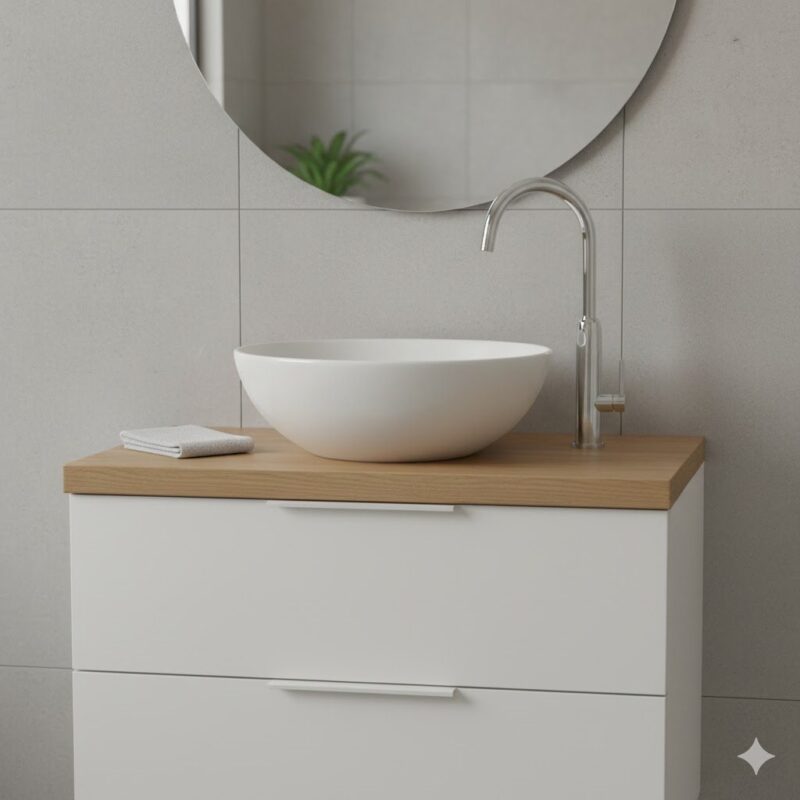 Guia Prático: torneira ideal para cada tipo de cuba de banheiro Guia Prático: torneira ideal para cada tipo de cuba de banheiro