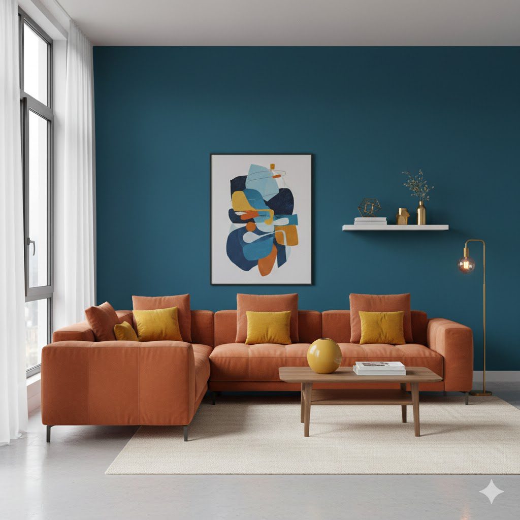 Cores Quentes e Frias na Sala: o segredo do equilíbrio dinâmico