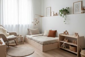 Decoração Quarto de Bebê: tendências montessorianas, cores neutras e sustentabilidade