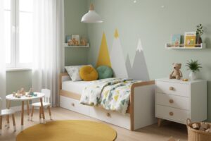 Psicologia das cores no ambiente infantil: humor, sono e criatividade