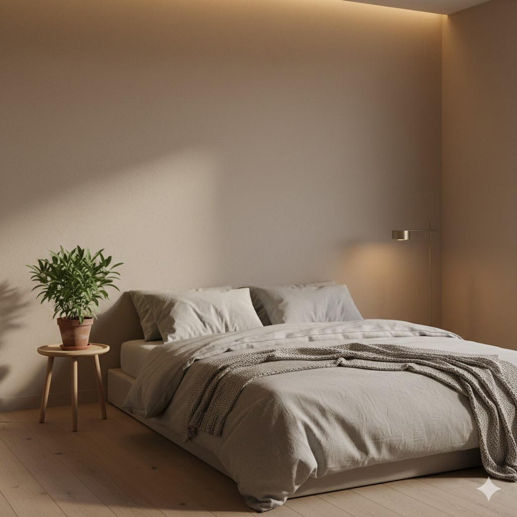 Santuário Particular: as cores zen que transformam seu quarto em 2026