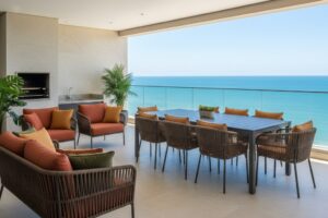 Móveis de Área Externa: como unir estilo e resistência ao salitre