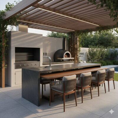 Cozinhas de Quintal: a revolução dos espaços gourmets 