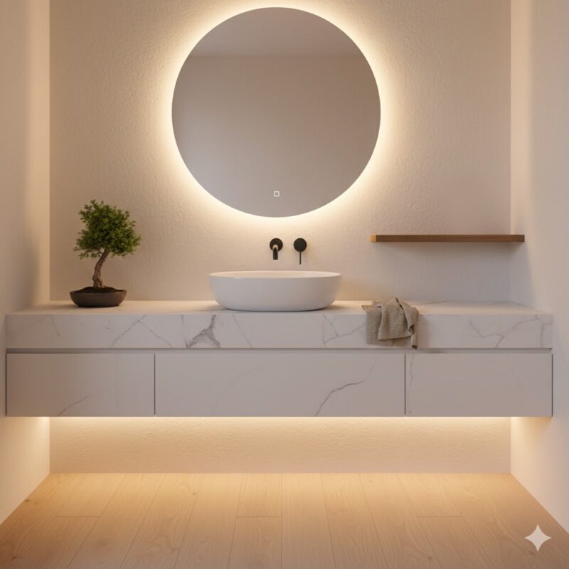 Bancada de Banheiro: como unir alta durabilidade e estética versátil Bancada de Banheiro: como unir alta durabilidade e estética versátil