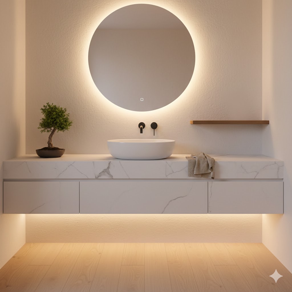 Bancada de Banheiro: como unir alta durabilidade e estética versátil