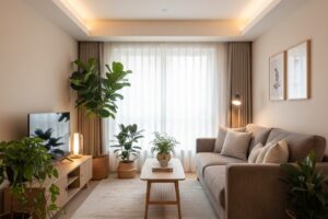 Truques de Cor: como ampliar e iluminar salas pequenas 