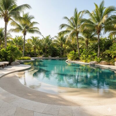 Piscinas de Areia: tenha uma praia particular no seu quintal