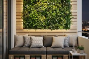 Varandas Inteligentes: como ampliar espaços pequenos com armazenamento integrado