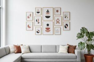 Galerias de Parede: como decorar grandes superfícies em espaços abertos