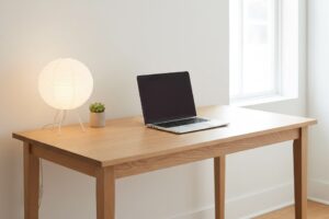 Home Office Japandi: produtividade através do minimalismo zen