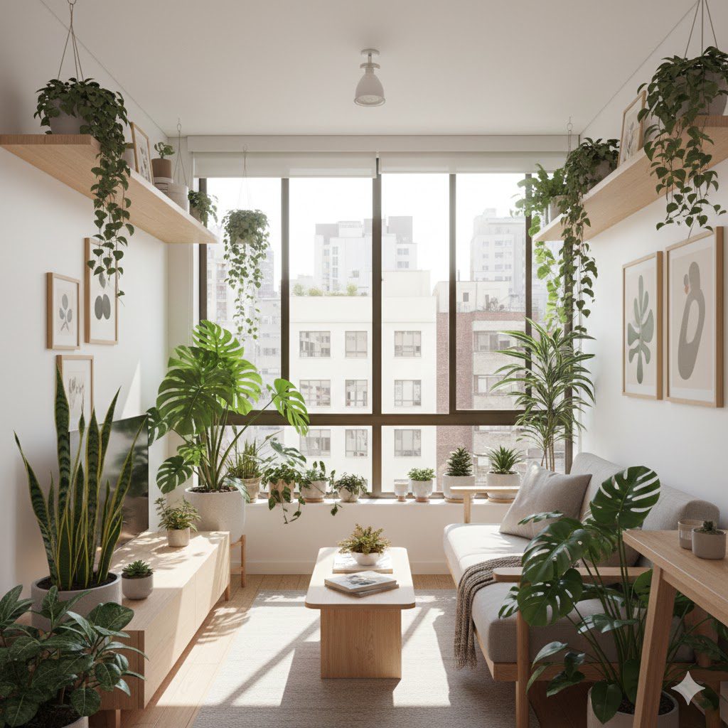 Natureza no Concreto: traga o espírito de Lina Bo Bardi para seu apartamento compacto