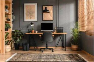 Home Office Biofílico: produtividade e natureza em espaços pequenos