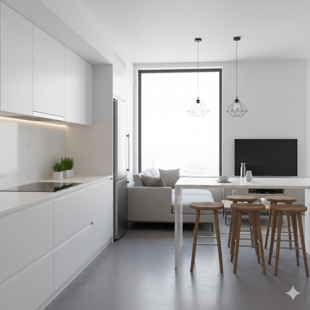 Guia Open Concept: como integrar cozinha e sala com harmonia