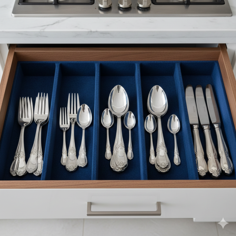 O Método Carson: como organizar louças e pratarias com rigor britânico O Método Carson: como organizar louças e pratarias com rigor britânico