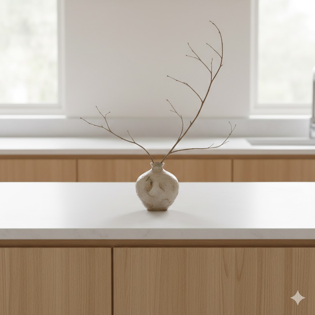 Japandi na cozinha e banheiro: o zen que seu apartamento precisa