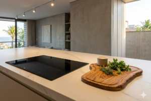 Bancadas Gourmet: Dekton, Quartzito ou Granito? Guia de Escolha