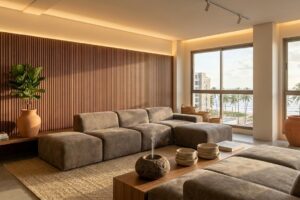 Minimalismo Aquecido: Como unir linhas limpas e aconchego em 2026