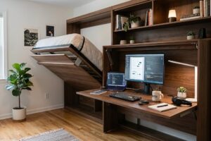 Marcenaria Inteligente: Como fazer um quarto virar escritório em 30 segundos