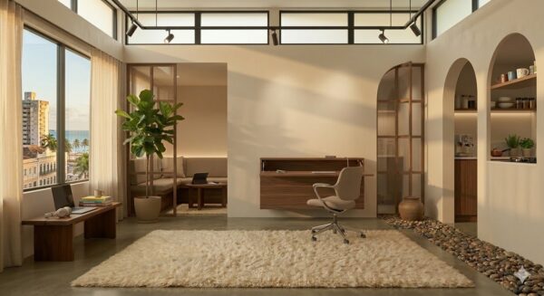 Como planejar espaços híbridos em apartamentos pequenos sem erros