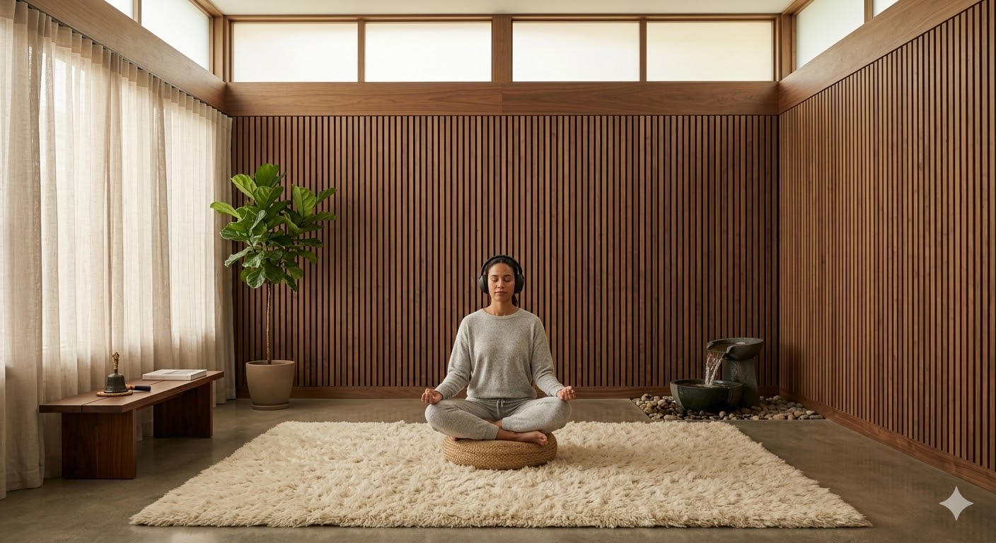 Conforto Acústico: como blindar seu apartamento e criar um "Spa Sonoro"