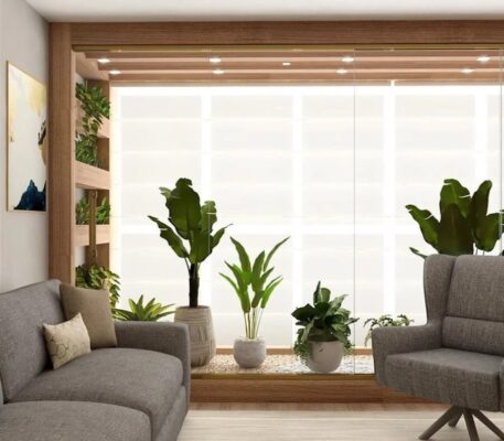 Jardins de Inverno no Litoral: Biofilia contra maresia e calor em 2026