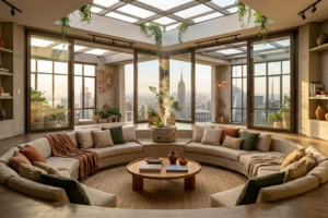 Átrio Sunken no Brasil: Como adaptar o luxo de NY ao clima tropical