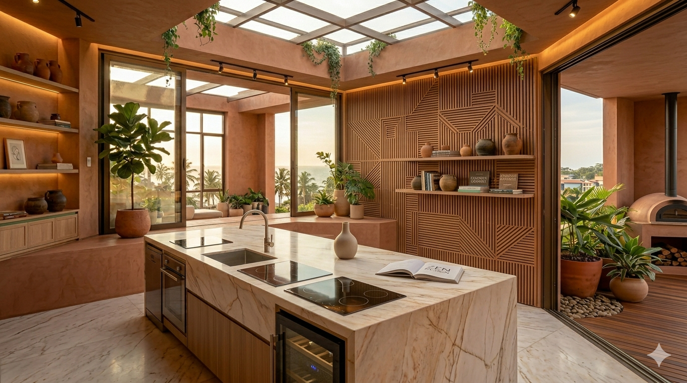 Espaços Híbridos: A casa que integra trabalho, lazer e bem-estar