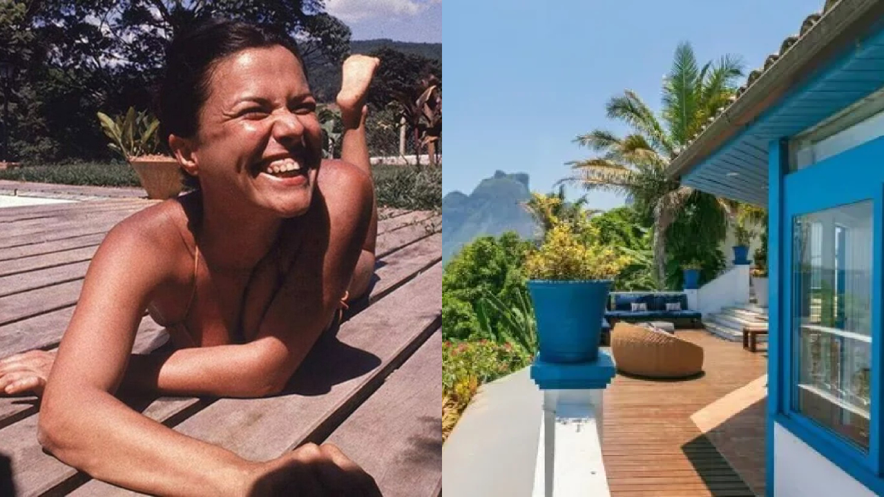 Mansão de Elis Regina no Rio: Luxo histórico por diárias de R$ 4.476