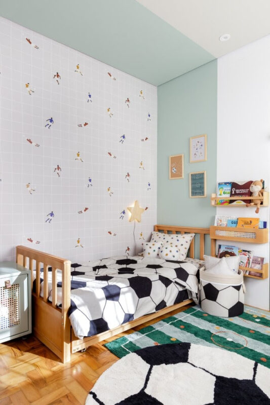 Brincar de Bola: Muskinha lança coleção de futebol para o décor infantil