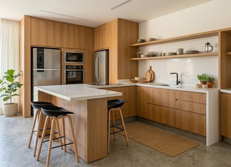 Cozinha Gourmet em Apartamento Pequeno: Como integrar com estilo Cozinha Gourmet em Apartamento Pequeno: Como integrar com estilo