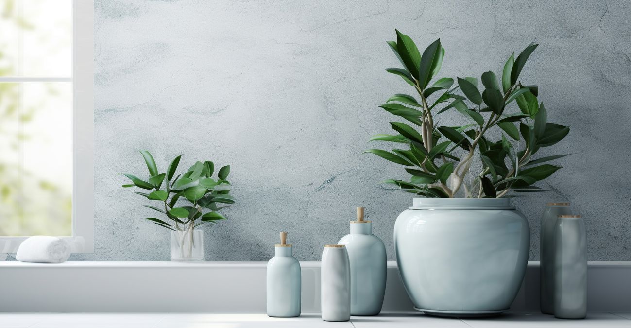 Banheiro sem luz natural? 5 plantas que amam umidade e sombra
