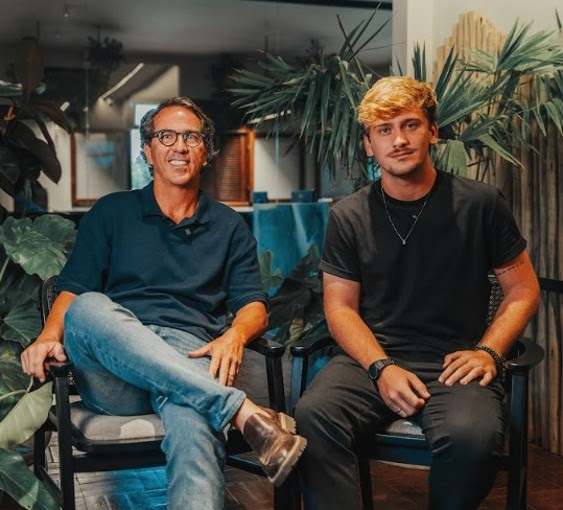 Cleber e Arthur Depieri, do escritório Depieri Paisagismo