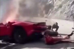 Vídeo chocante mostra acidente fatal de Ferrari que vitimou criador de Call of Duty